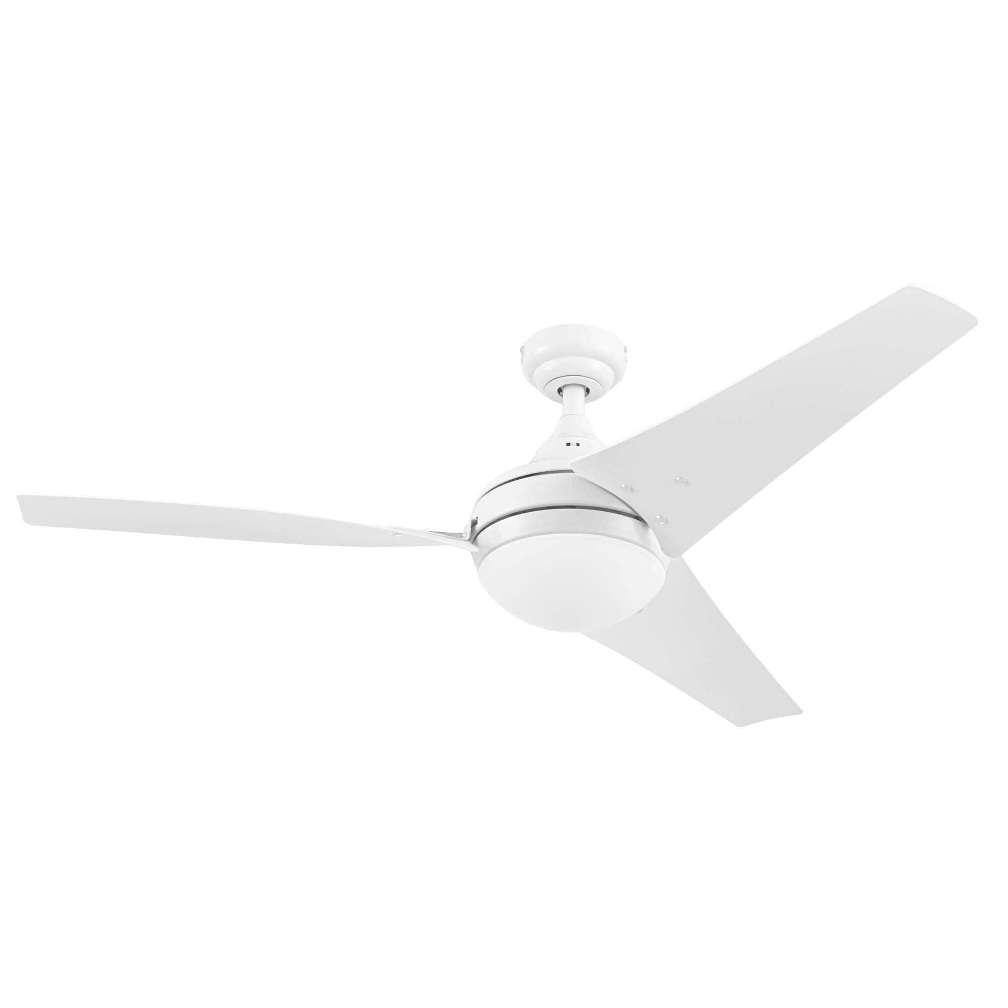 Honeywell, 52in. Bright White Neyo Ceilin, Remote Control, Fan Diameter 52 in, Fan Blade Span 50-54 Air Delivery 4247 cfm, Model# 51804